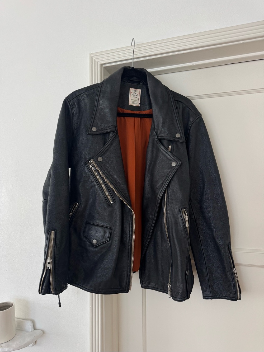We the free jealousy leather moto jacket